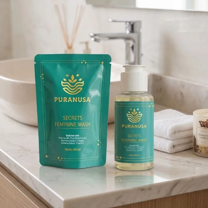 PURANUSA INTIMATE WASH ( 1 Btl 60ml)  (RETAIL PLAN !)