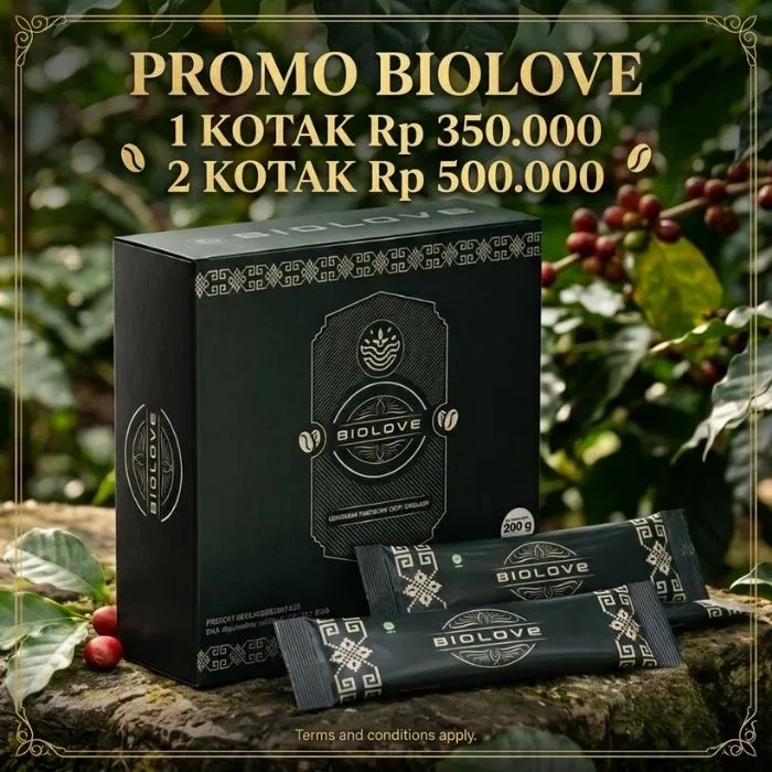 Promo BUNDLE 2 Kotak BIOLOVE ManStamina