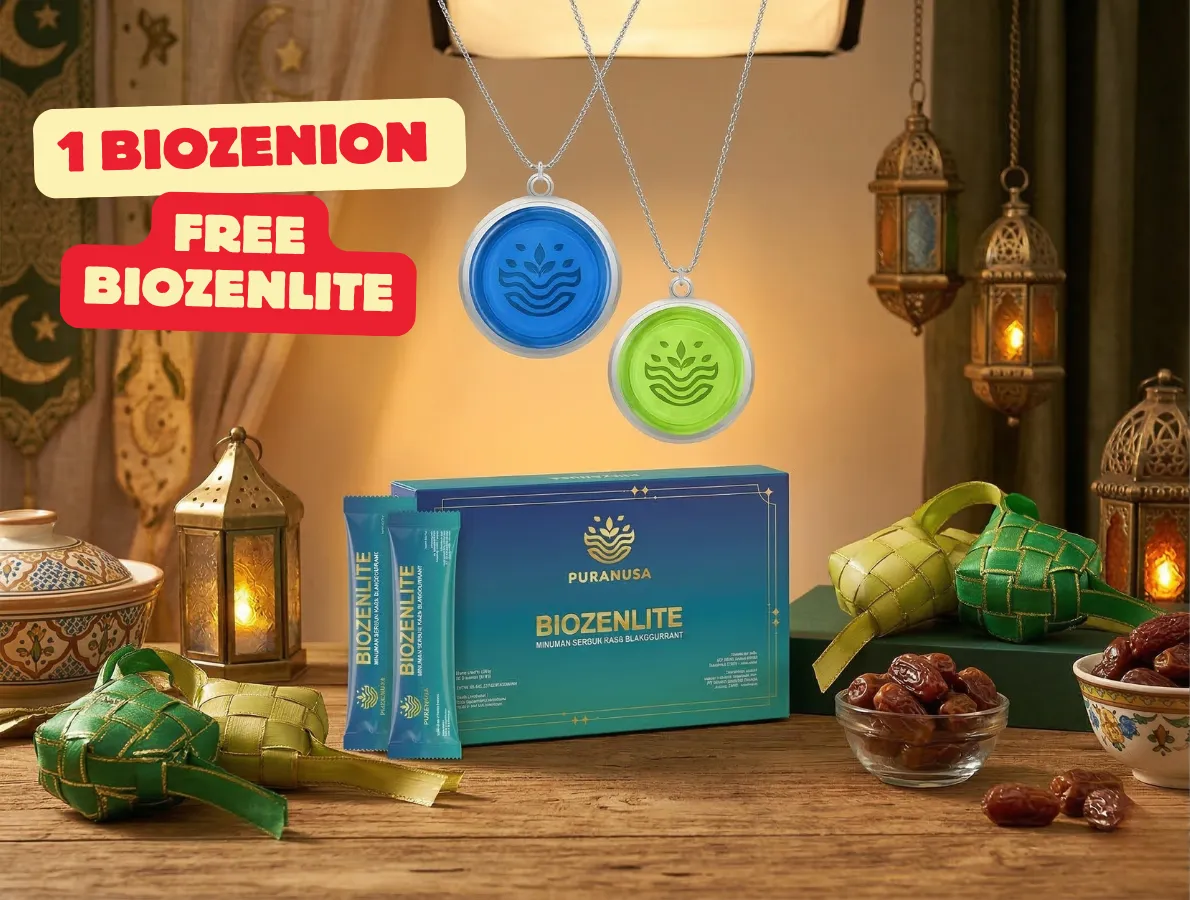 Bundle 1 Biozenion Biru atau Hijau