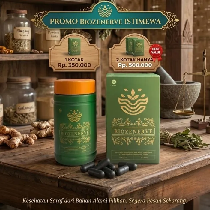 Promo BUNDLE 2 Kotak BIOZENERVE Kapsul